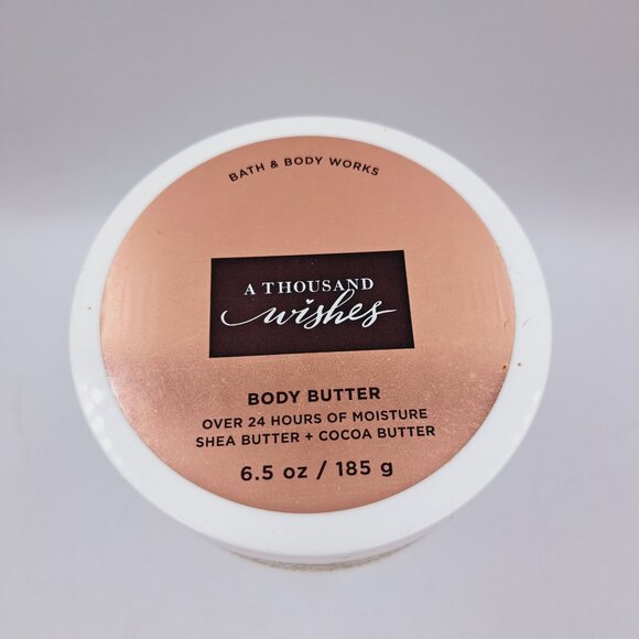 Bath & Body Works Pink Prosecco, Peonies A Thousand Wishes Body Butter - Picture 2 of 6